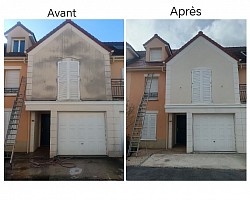 Ravalement de façade ( nettoyage haute pression )