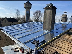 Réfection de couverture zinc